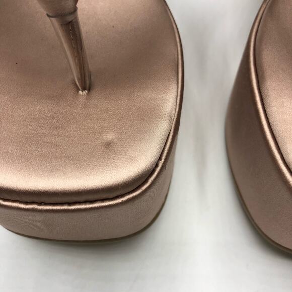 Jeffrey Campbell Luau Platform Thong Sandal Size 6 - Picture 11 of 12